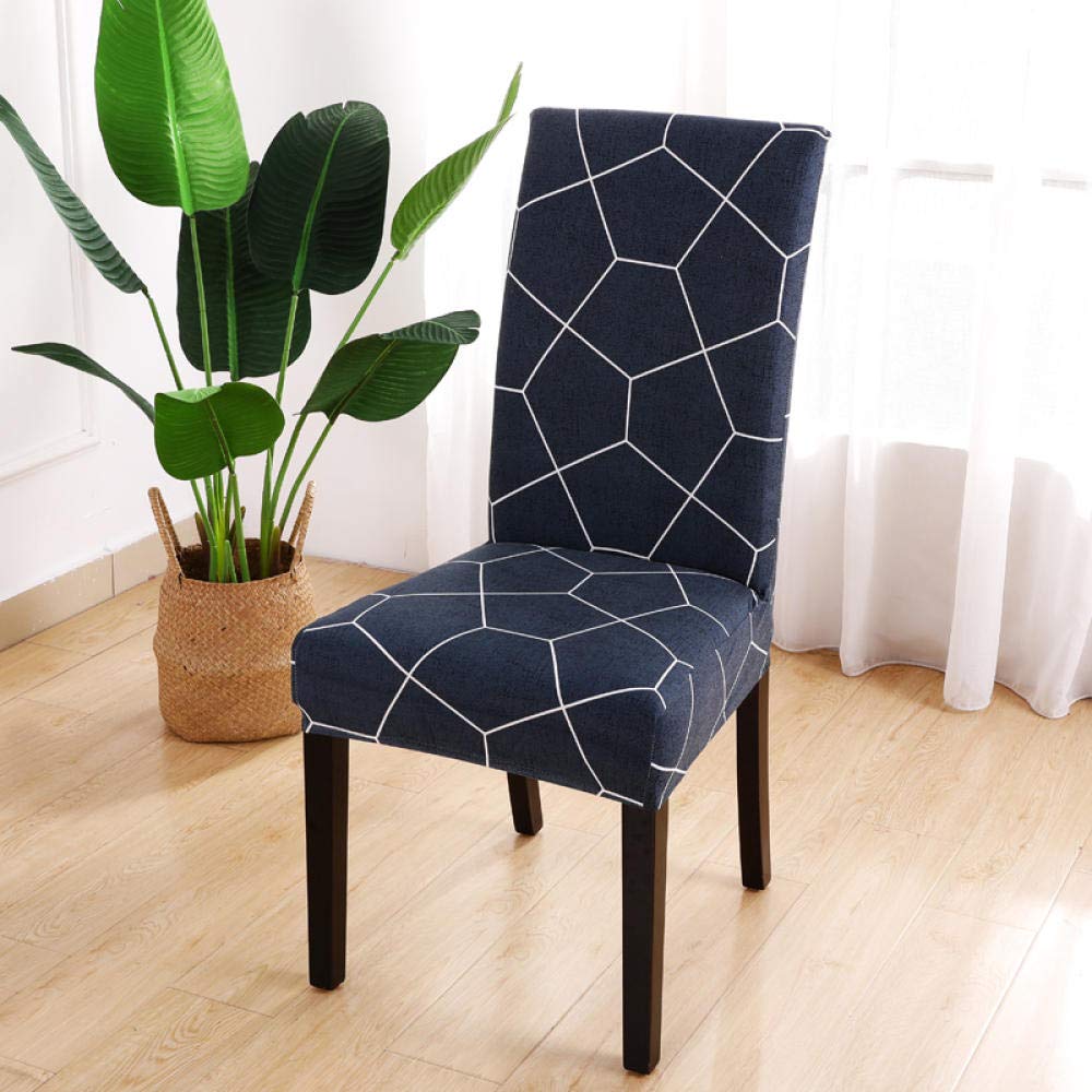 Navy blue dining store room chair covers